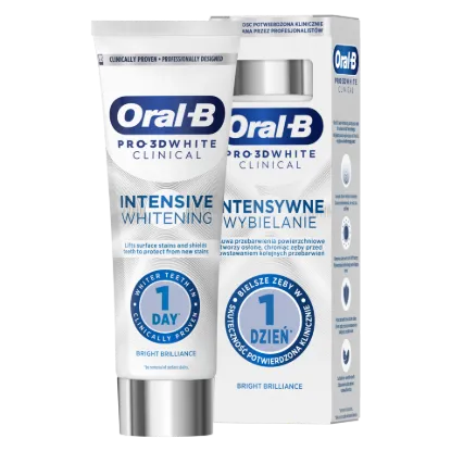 Oral-B Pro 3D White Clinical Bright Brilliance Fogkrém, 75 ml termékhez kapcsolódó kép