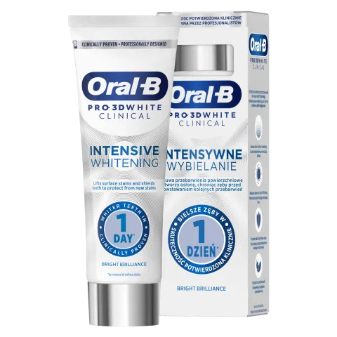 Oral-B Pro 3D White Clinical Bright Brilliance Fogkrém, 75 ml termékhez kapcsolódó kép