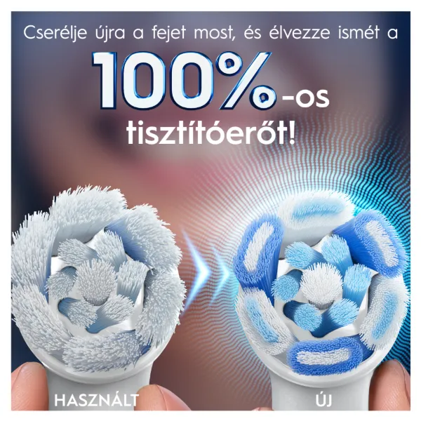 Oral-B iO Series Ultimate Clean, Eredeti Fogkefefej, CrissCross Sörték, 6 termékhez kapcsolódó kép