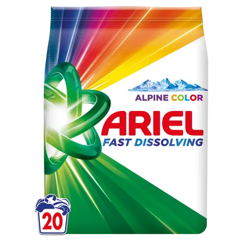 Ariel Alpine Color Mosópor, 1.1 kg, 20 Mosáshoz termékhez kapcsolódó kép