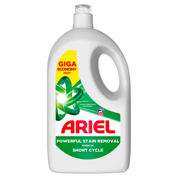 Ariel Mountain Spring Universal Folyékony Mosószer, 4.5 l, 100 Mosáshoz termékhez kapcsolódó kép