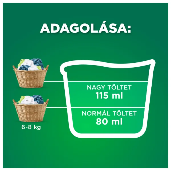 Ariel Mountain Spring Universal Folyékony Mosószer, 4.5 l, 100 Mosáshoz termékhez kapcsolódó kép