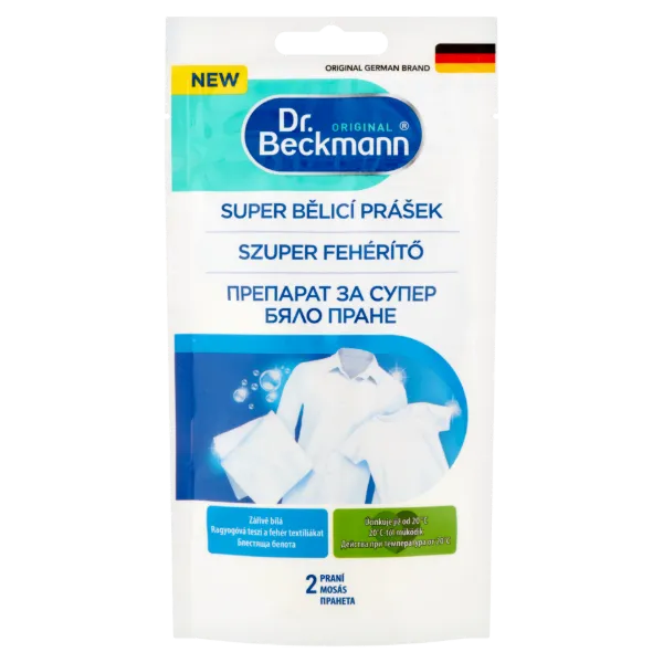 Dr. Beckmann szuper fehérítő 80g termékhez kapcsolódó kép