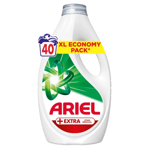 Ariel Folyékony Mosószer, +Extra Folteltávolító Hatás, 1.8 l, 40 Mosáshoz termékhez kapcsolódó kép