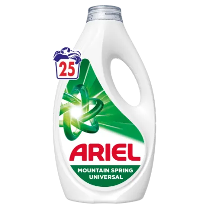 Ariel Mountain Spring Universal Folyékony Mosószer, 1.125 l, 25 Mosáshoz termékhez kapcsolódó kép