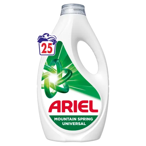 Ariel Mountain Spring Universal Folyékony Mosószer, 1.125 l, 25 Mosáshoz termékhez kapcsolódó kép