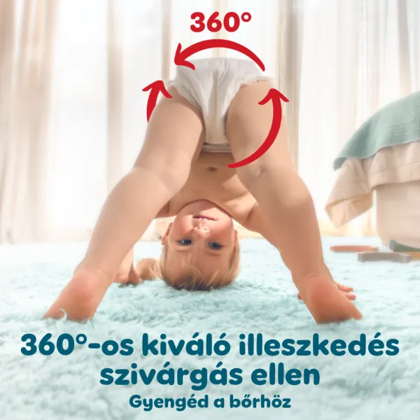 Pampers Premium Care Bugyipelenka, Méret: 5, 108 db Pelenka, 11kg-17kg termékhez kapcsolódó kép