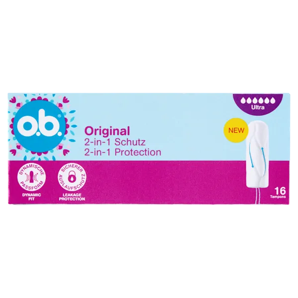 o.b. Original Ultra tampon 16 db termékhez kapcsolódó kép