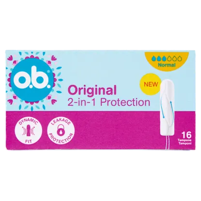 o.b. Original Normal tampon 16 db termékhez kapcsolódó kép
