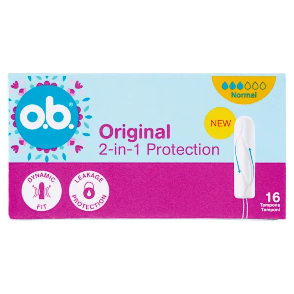 o.b. Original Normal tampon 16 db termékhez kapcsolódó kép