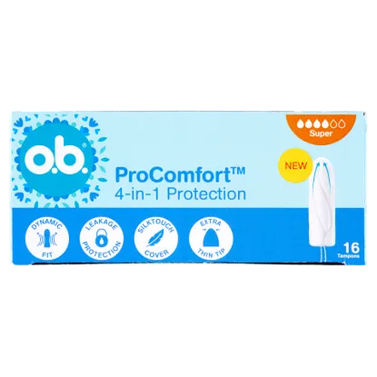 o.b. ProComfort Super tampon 16 db termékhez kapcsolódó kép