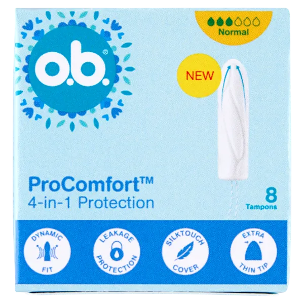 o.b. ProComfort Normal tampon 8 db termékhez kapcsolódó kép