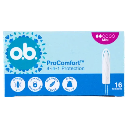 o.b. ProComfort Mini tampon 16 db termékhez kapcsolódó kép