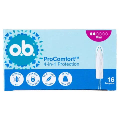 o.b. ProComfort Mini tampon 16 db termékhez kapcsolódó kép