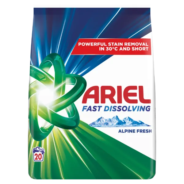 Ariel Alpine Fresh Mosópor, 1.1 kg, 20 Mosáshoz termékhez kapcsolódó kép