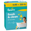 Pampers Fresh Clean Baby Nedves Törlőkendő, 4 Csomag x 80 Törlőkendő  db Baba Nedves Törlőkendő termékhez kapcsolódó kép