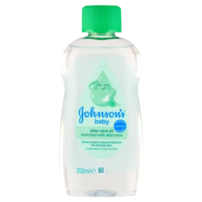 Johnson's aloe vera babaolaj 200 ml termékhez kapcsolódó kép