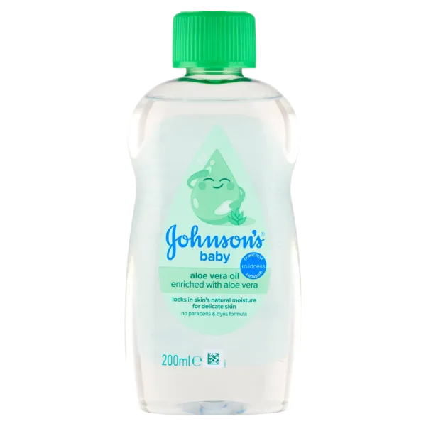 Johnson's aloe vera babaolaj 200 ml termékhez kapcsolódó kép