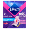 Libresse Ultra Large+ Goodnight egészségügyi betét éjszakai használatra 8 db termékhez kapcsolódó kép