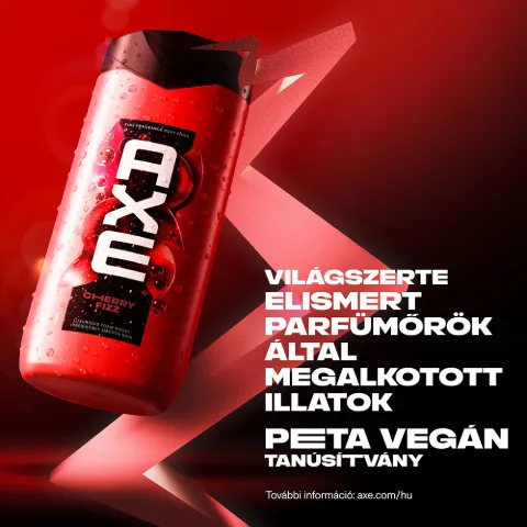 AXE Fine Fragrance Cherry Fizz tusfürdő 400 ml termékhez kapcsolódó kép