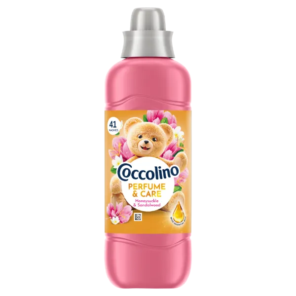 Coccolino Perfume & Care Honeysuckle & Sandalwood öblítőkoncentrátum 41 mosás 943 ml termékhez kapcsolódó kép