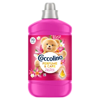 Coccolino Perfume & Care Tiare Flower & Red Fruits öblítőkoncentrátum 70 mosás 1610 ml termékhez kapcsolódó kép