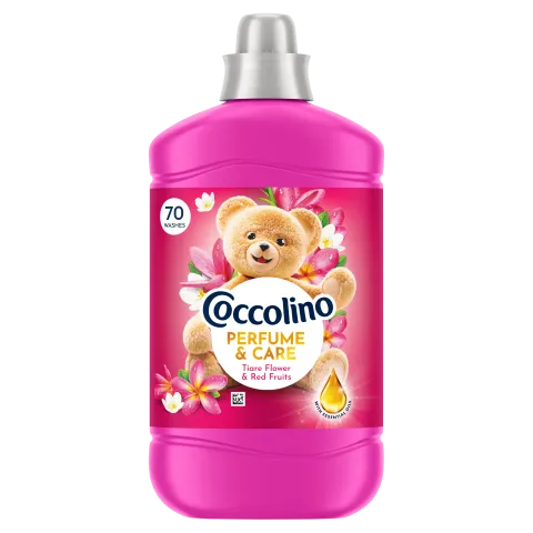 Coccolino Perfume & Care Tiare Flower & Red Fruits öblítőkoncentrátum 70 mosás 1610 ml termékhez kapcsolódó kép