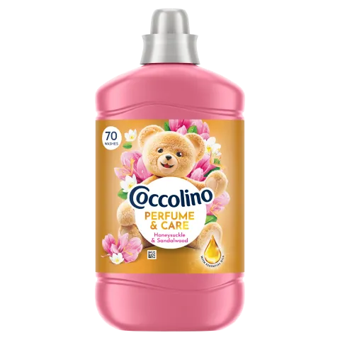 Coccolino Perfume & Care Honeysuckle & Sandalwood öblítőkoncentrátum 70 mosás 1610 ml termékhez kapcsolódó kép
