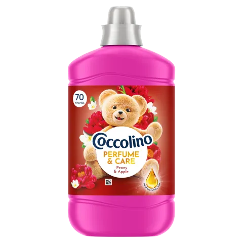 Coccolino Perfume & Care Peony & Apple öblítőkoncentrátum 70 mosás 1610 ml termékhez kapcsolódó kép