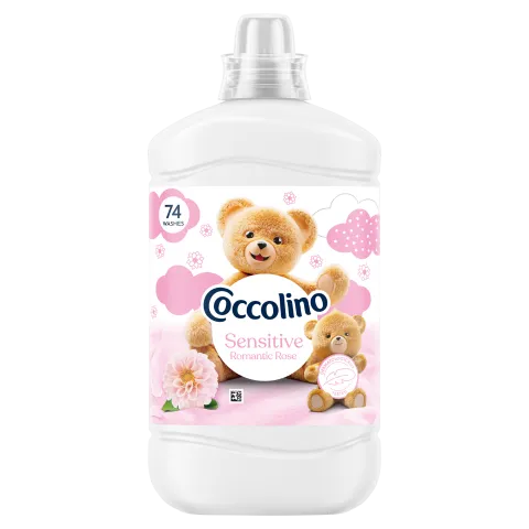Coccolino Sensitive Romantic Rose öblítőkoncentrátum 74 mosás 1702 ml termékhez kapcsolódó kép