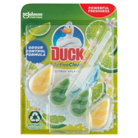 Duck Active Clean Citrus Splash WC-öblítő rúd 38,6 g termékhez kapcsolódó kép