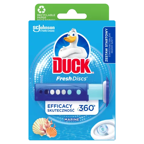Duck Fresh Discs Marine WC-öblítő korong 36 ml termékhez kapcsolódó kép