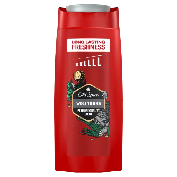 Old Spice Wolfthorn Férfi 3 az 1-ben Sampon és Tusfürdő, 675 ml termékhez kapcsolódó kép