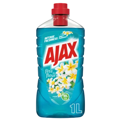 Ajax Flower Fiesta Lagoon Flowers Türkiz általános tisztítószer 1000 ml termékhez kapcsolódó kép
