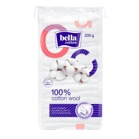 Bella Cotton egészségügyi vatta 200 g termékhez kapcsolódó kép
