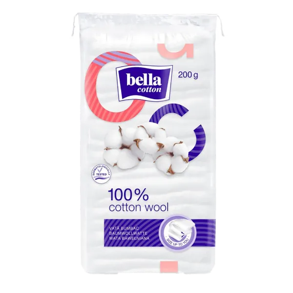 Bella Cotton egészségügyi vatta 200 g termékhez kapcsolódó kép