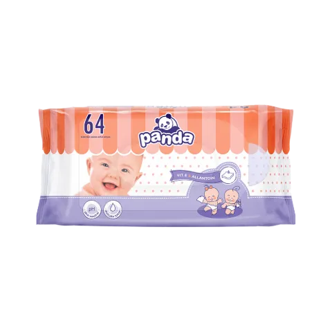 Panda baba nedves törlőkendő 64 db termékhez kapcsolódó kép