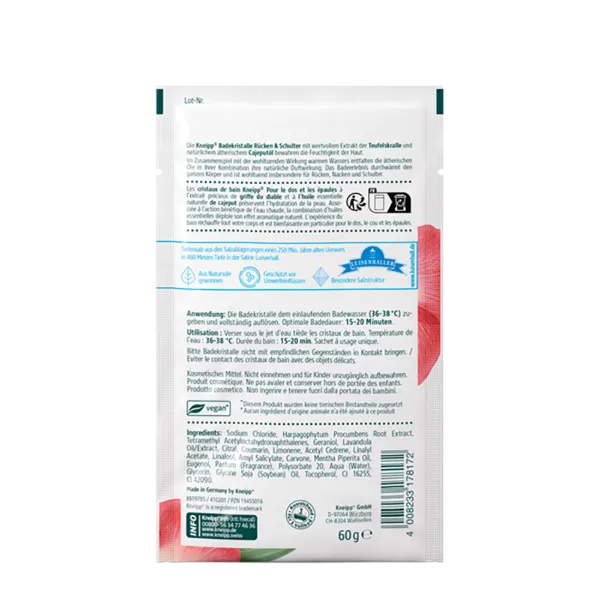 Kneipp Fürdőkristály 60 g Hát- és deréklazító termékhez kapcsolódó kép