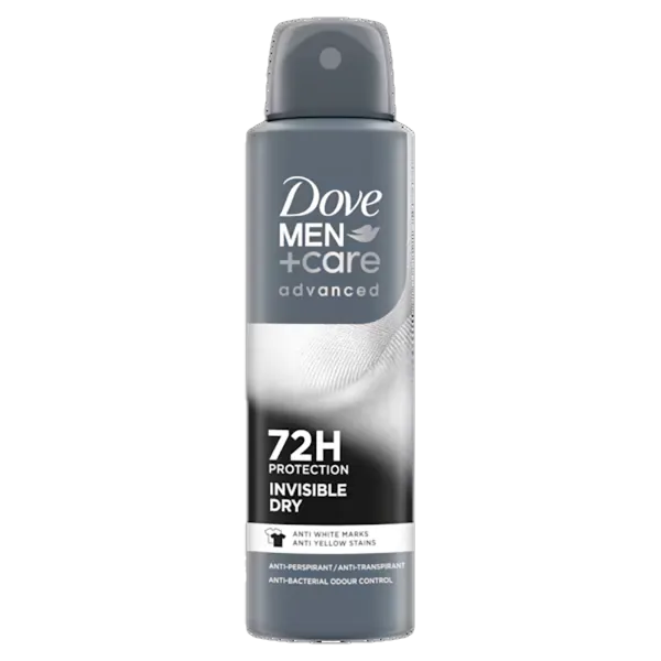 Dove Men+Care izzadságátló dezodor aeroszol 200 ml Invisible Dry termékhez kapcsolódó kép