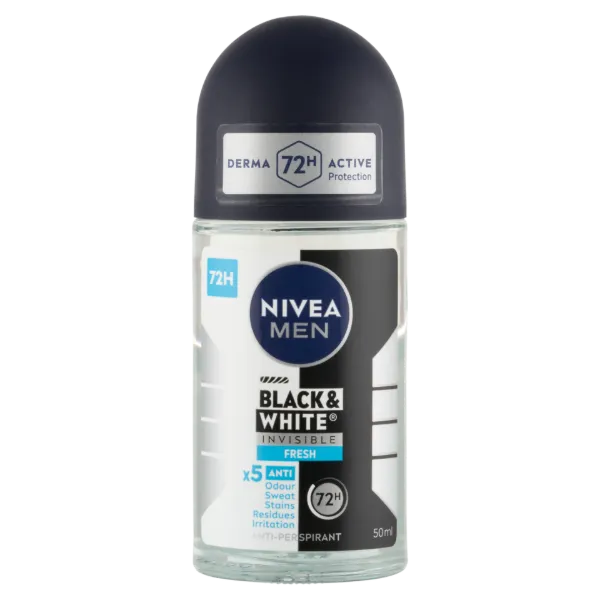 NIVEA MEN Black & White Invisible Fresh izzadásgátló 50 ml termékhez kapcsolódó kép