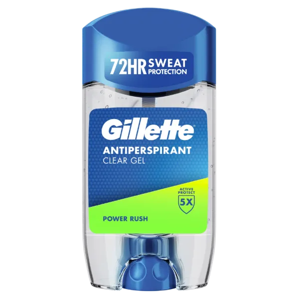 Gillette Power Rush Izzadásgátló Gél Férfiaknak , 70 ml termékhez kapcsolódó kép