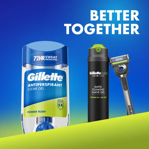 Gillette Power Rush Izzadásgátló Gél Férfiaknak , 70 ml termékhez kapcsolódó kép