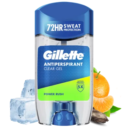 Gillette Power Rush Izzadásgátló Gél Férfiaknak , 70 ml termékhez kapcsolódó kép