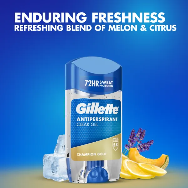 Gillette Champion Gold Izzadásgátló Gél Férfiaknak, 70 ml termékhez kapcsolódó kép