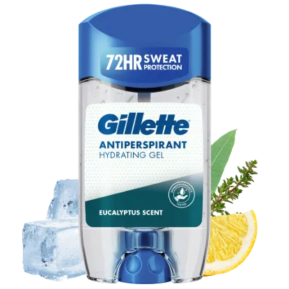 Gillette Eucalyptus Scent Izzadásgátló Hidratáló Gél Férfiaknak, 70 ml termékhez kapcsolódó kép