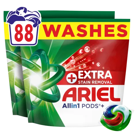 Ariel Allin1 PODS +Extra Folteltávolító Hatású Mosókapszula, 88 Mosáshoz termékhez kapcsolódó kép
