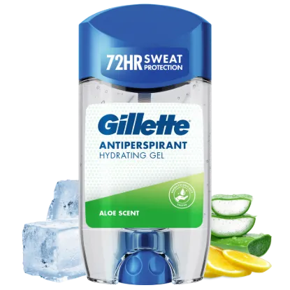 Gillette Aloe Scent Izzadásgátló Hidratáló Gél Férfiaknak, 70 ml termékhez kapcsolódó kép