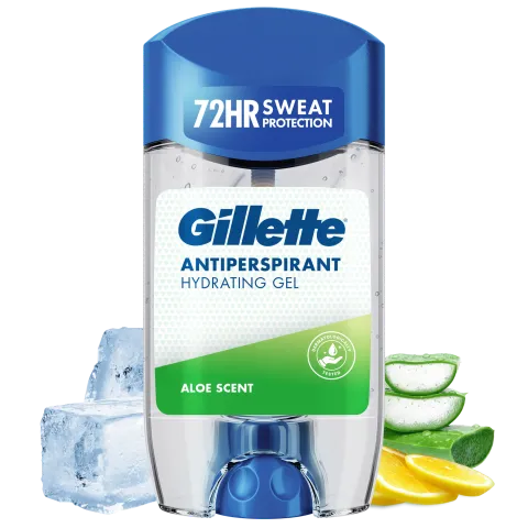 Gillette Aloe Scent Izzadásgátló Hidratáló Gél Férfiaknak, 70 ml termékhez kapcsolódó kép