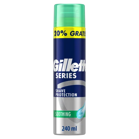 Gillette Series Nyugtató Hatású Borotvazselé Aloe Verával, 240ml termékhez kapcsolódó kép