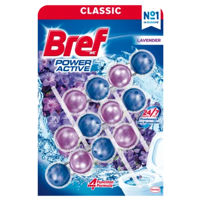 Bref Power Active Lavender WC frissítő 3 x 50 g termékhez kapcsolódó kép